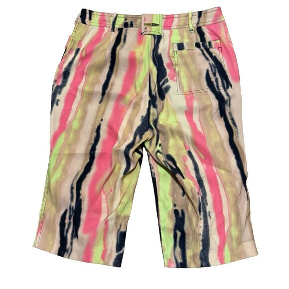 Jamie Sadock Capri Golf Activewear Women's SZ 4 Athleisure Artsy Sporty - Picture 2 of 13